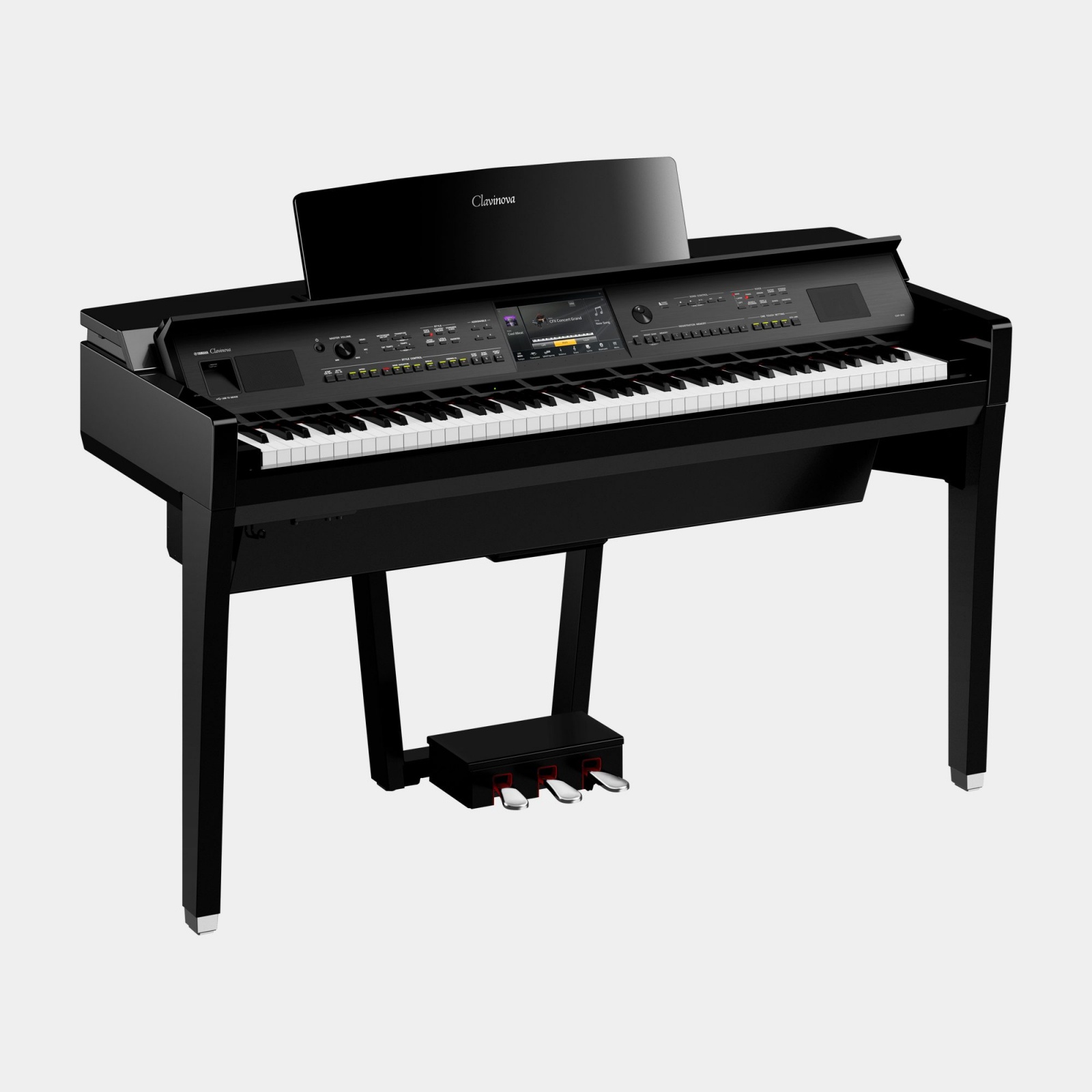Yamaha Clavinova CVP909PE Piano Nero Lucido