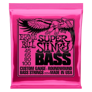 Ernie Ball Super Slinky corde basso 45-100 nickel