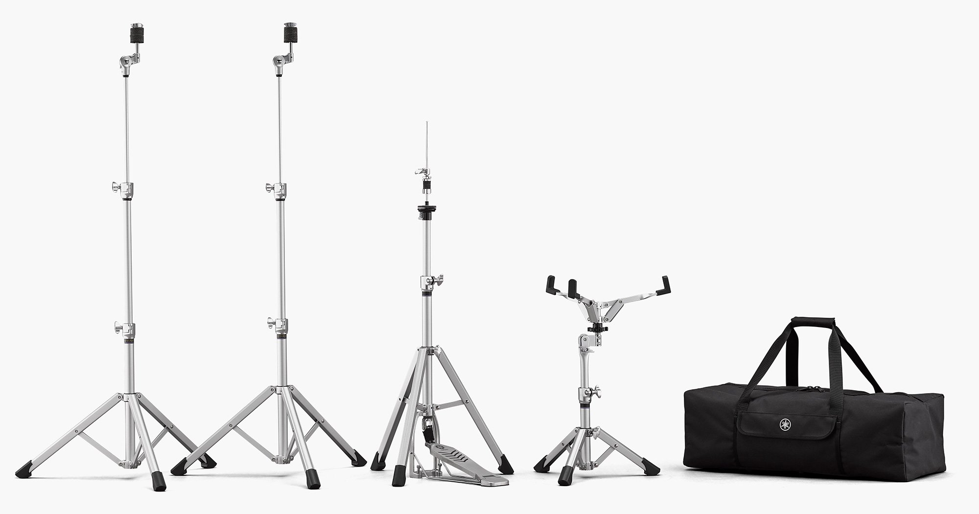Yamaha HW3 Set Hardware Batteria Leggero con Borsa