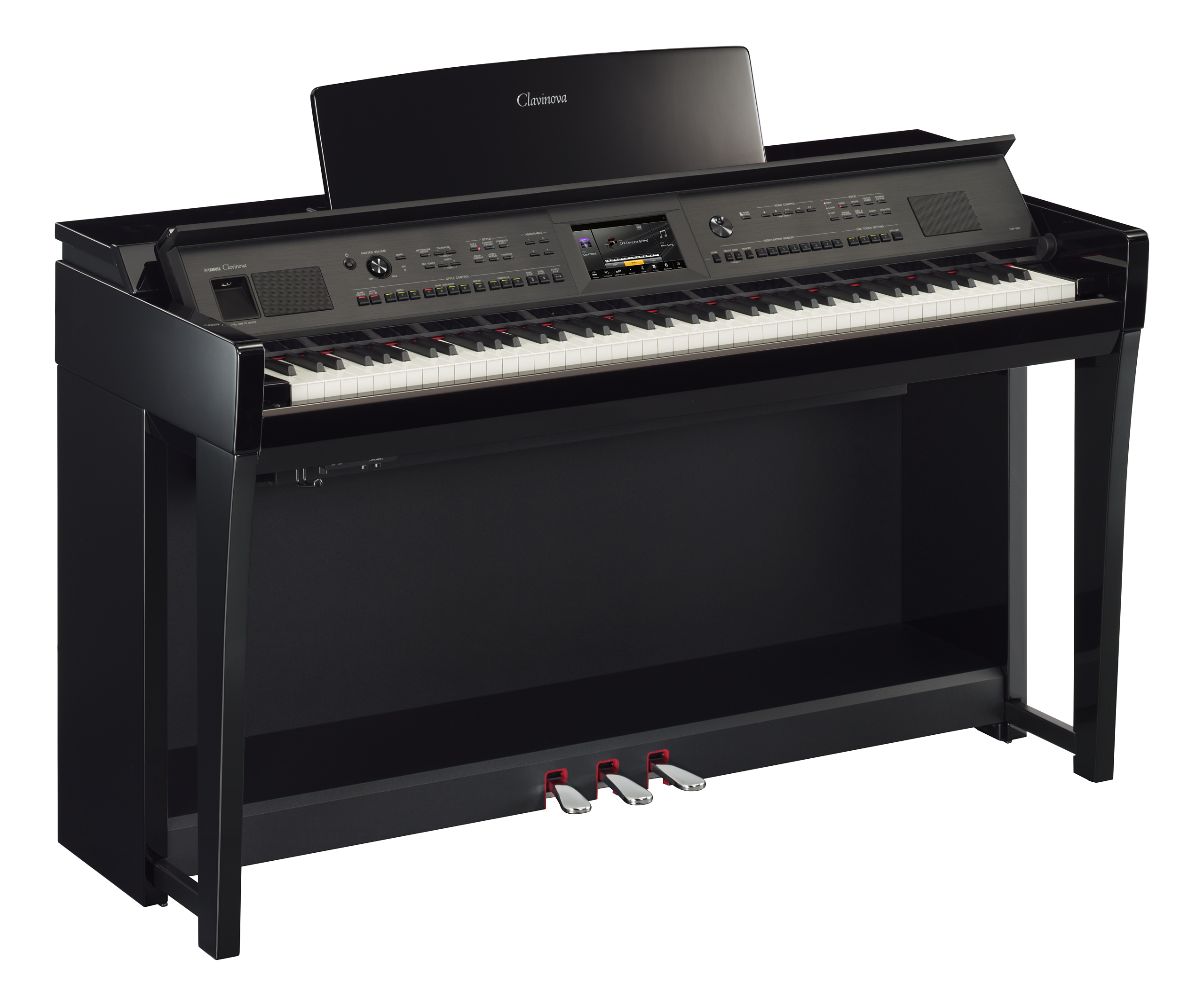 Yamaha Clavinova CVP-905 PE pianoforte digitale nero lucido