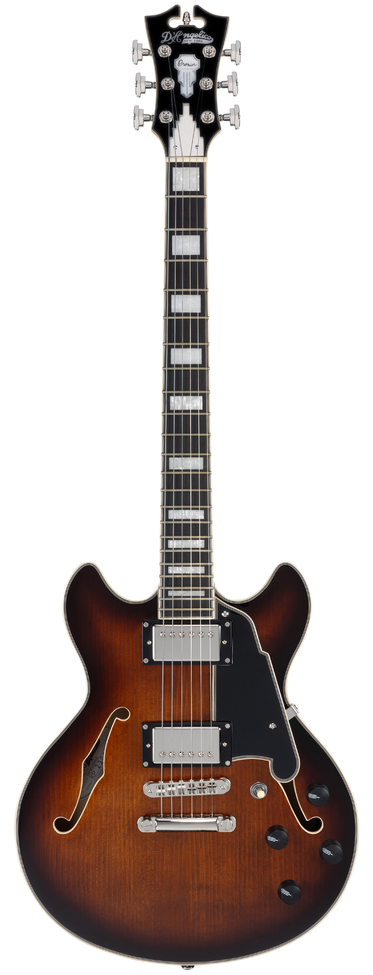 D'Angelico Mini DC Chitarra Elettrica Brown Burst