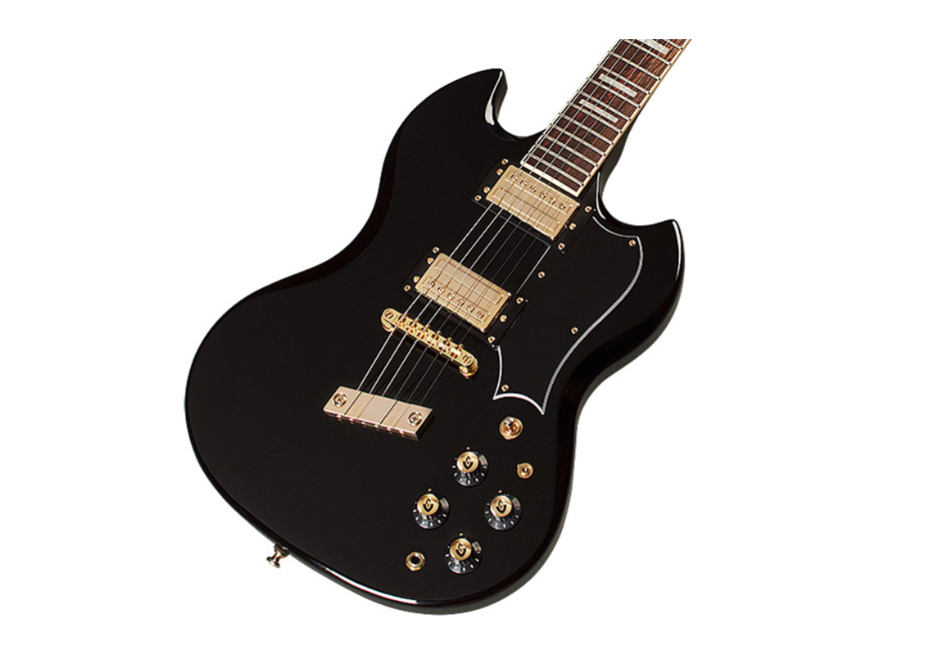 Guild Polara Kim Thayil chitarra elettrica nera