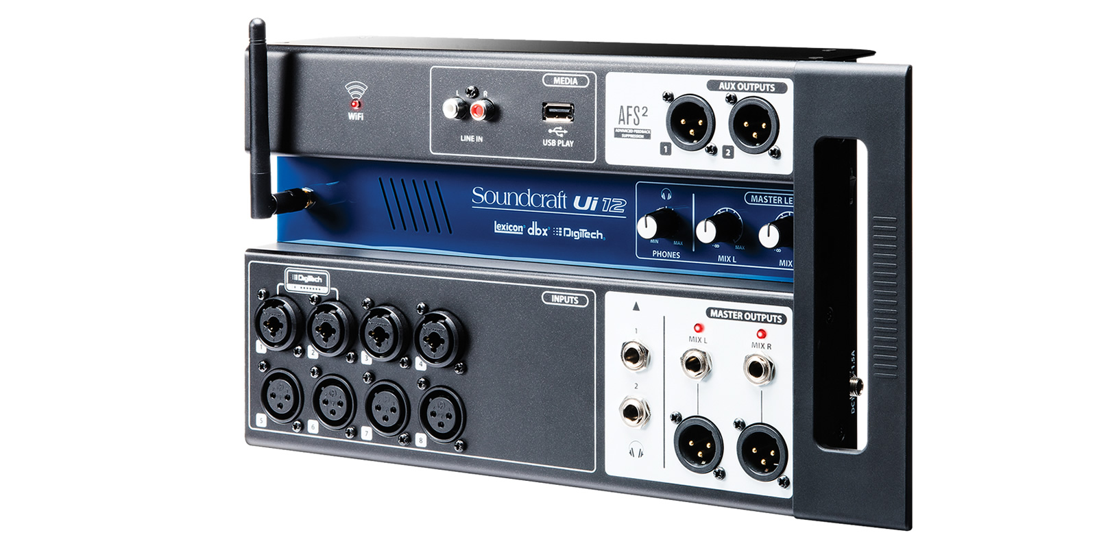 Soundcraft Ui12 Mixer Digitale 12 Canali WiFi