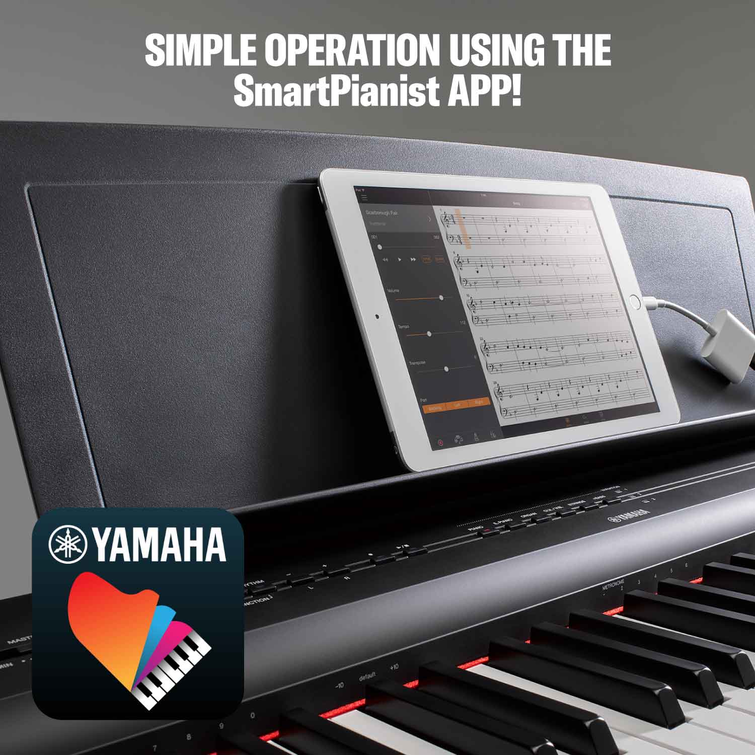 Yamaha P-121 B pianoforte digitale 73 tasti nero