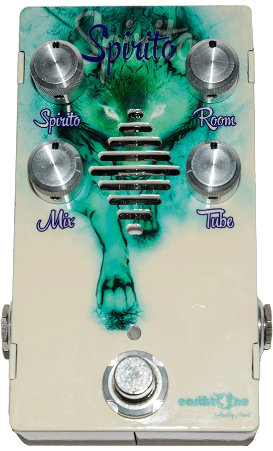 EARTHTONE Spirito Tube Reverb pedale chitarra valvolare
