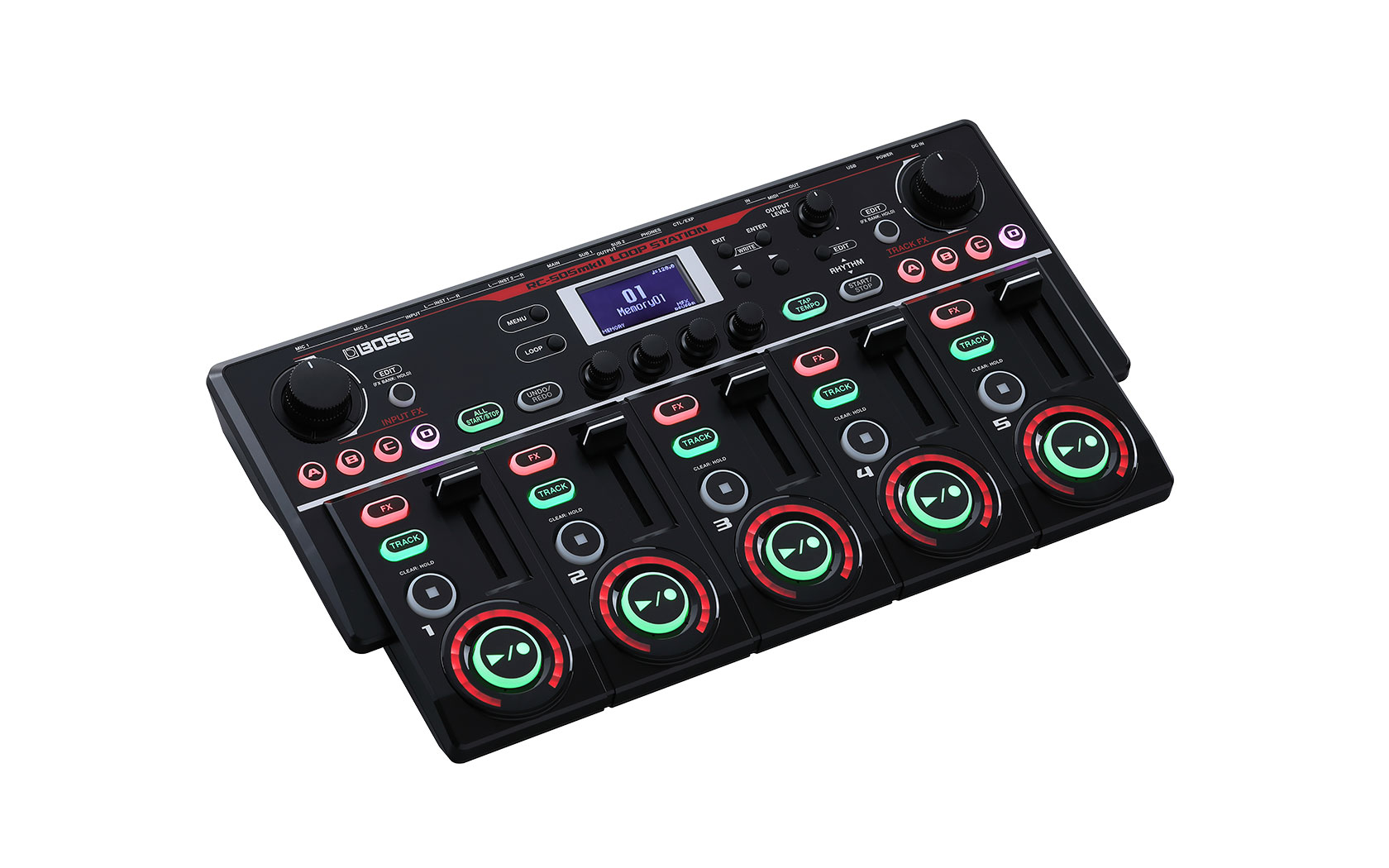 Boss RC-505 MK2 Loop Station 5 tracce stereo 32 bit
