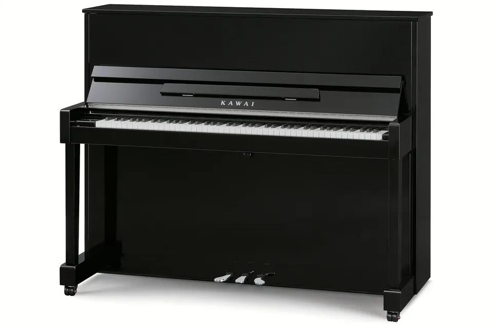 Kawai ND21 pianoforte verticale usato 2022 nero studio