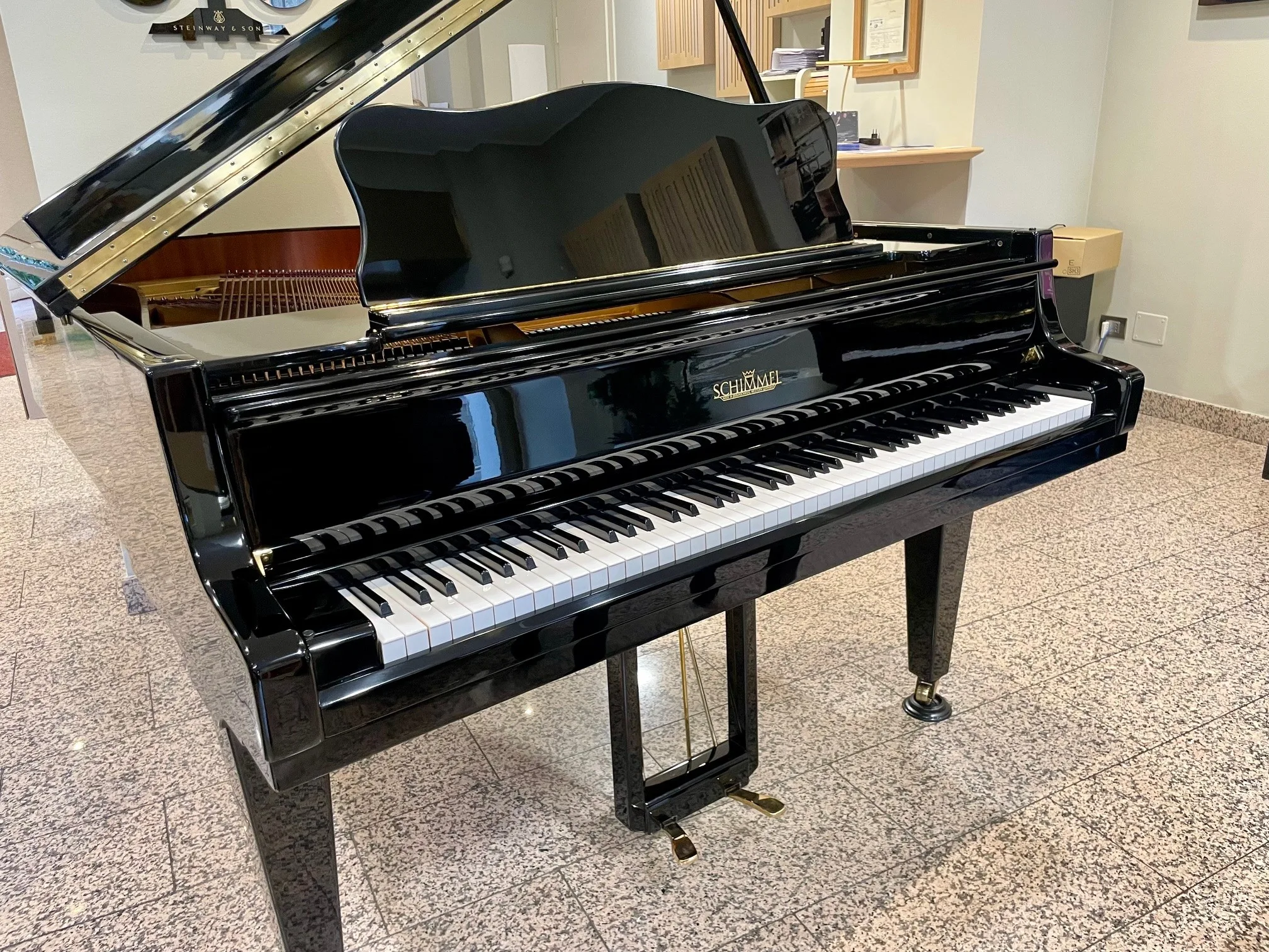 Schimmel 174 pianoforte a coda usato 174 cm