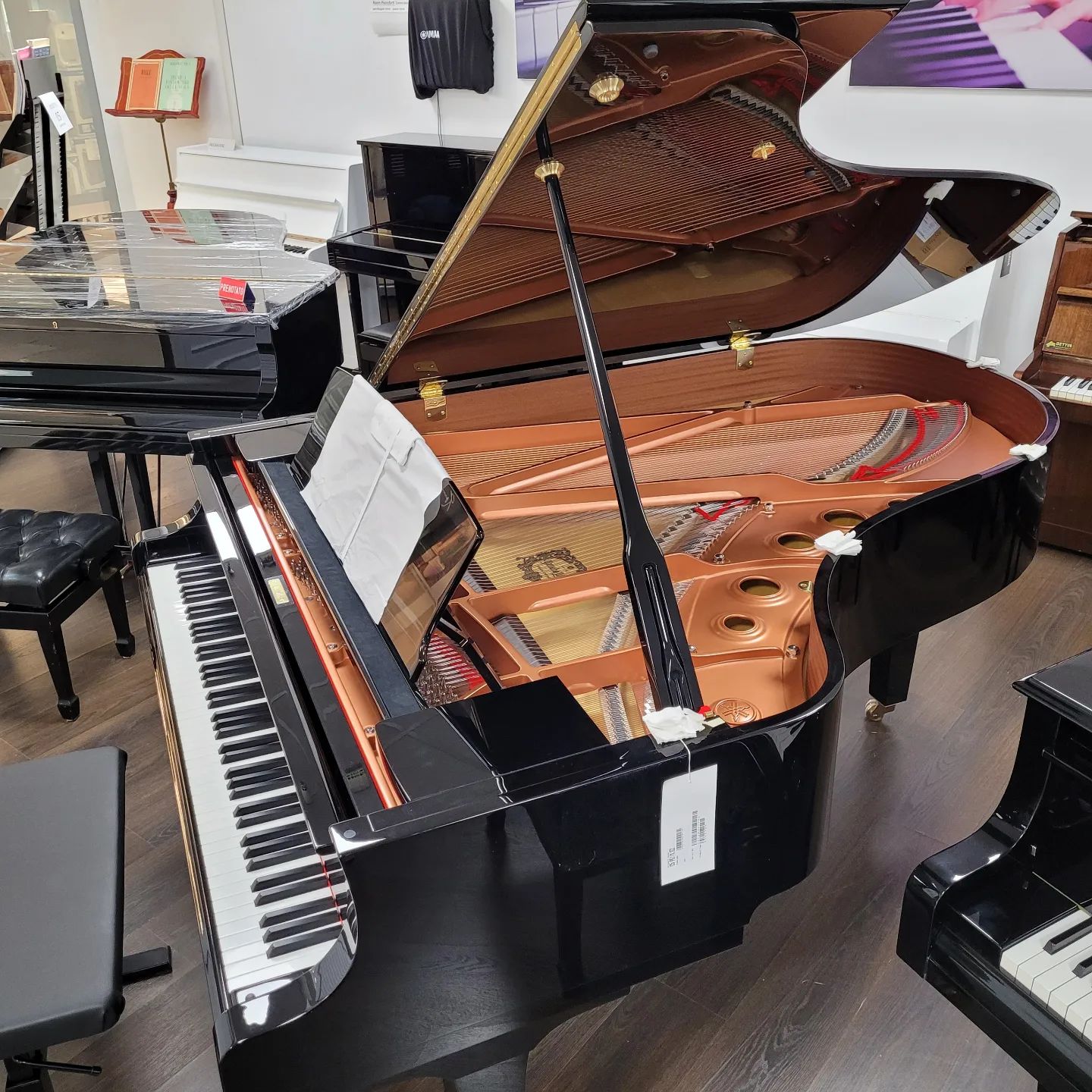 Yamaha C5X pianoforte mezza coda seminuovo ebony