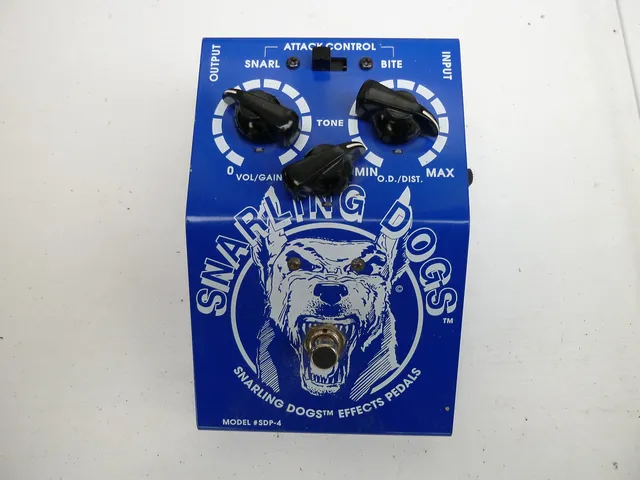 Snarling Dogs SDP-4 Blue Doo pedale distorsore overdrive blues