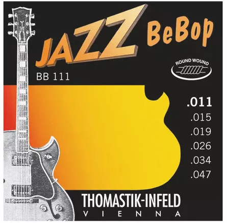 Thomastik BB111 Jazz Bebop corde chitarra 011-047