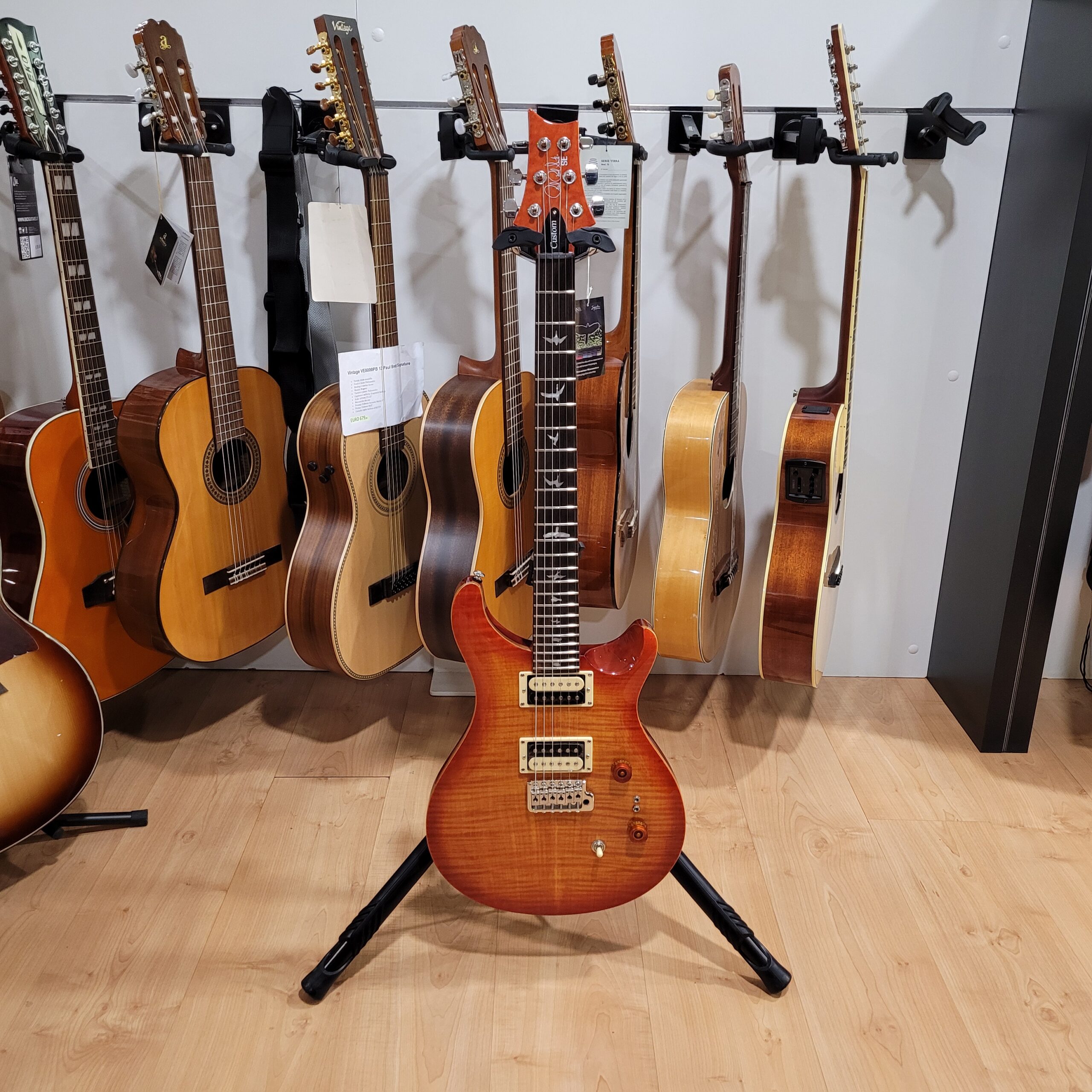 PRS SE Custom 24-08 chitarra elettrica Vintage Sunburst