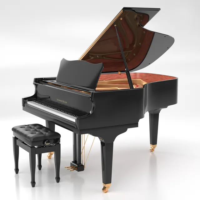Seiler Johannes Seiler GS-175 pianoforte a coda nero lucido