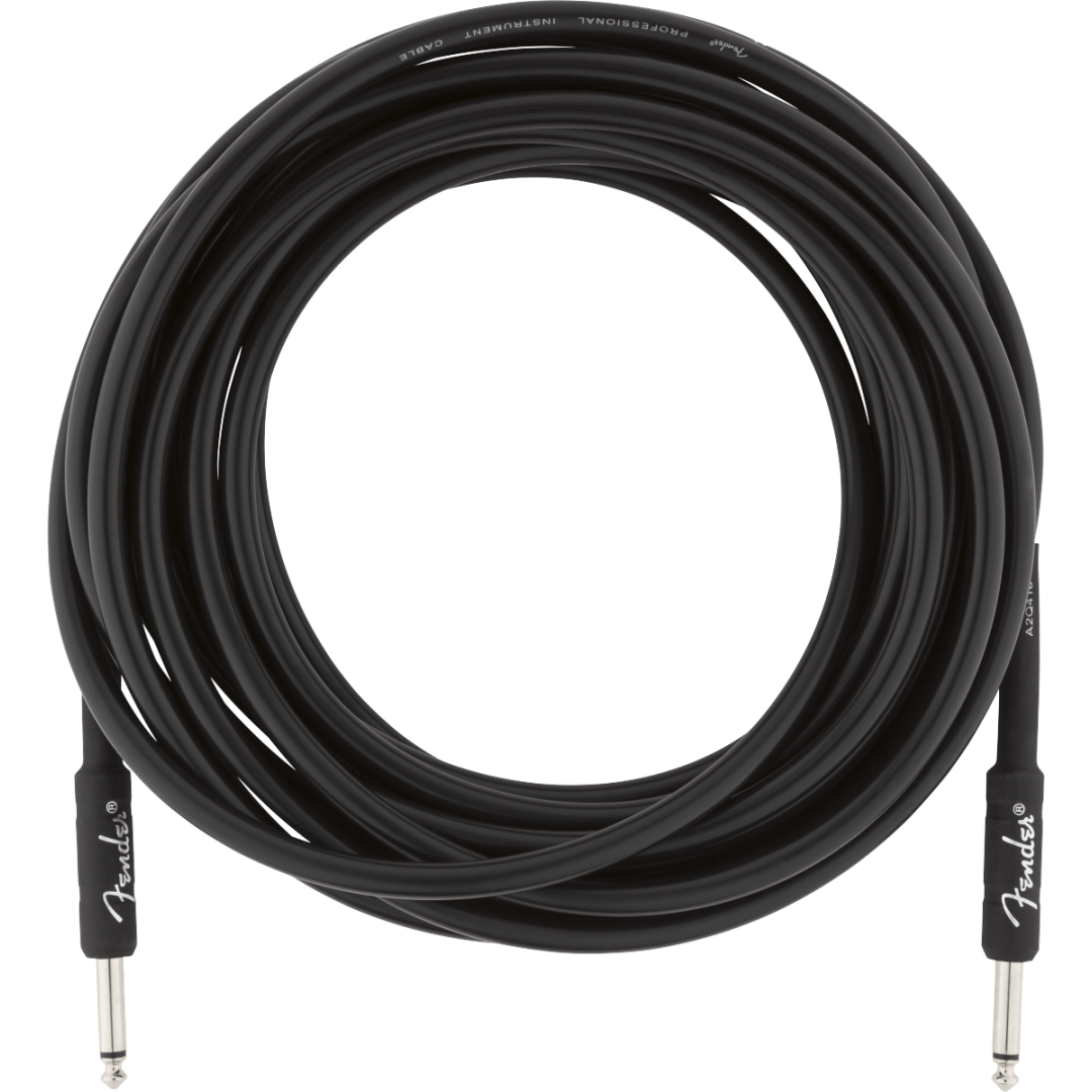 Fender Professional Cavo chitarra 7,5m Nero jack 6,3mm