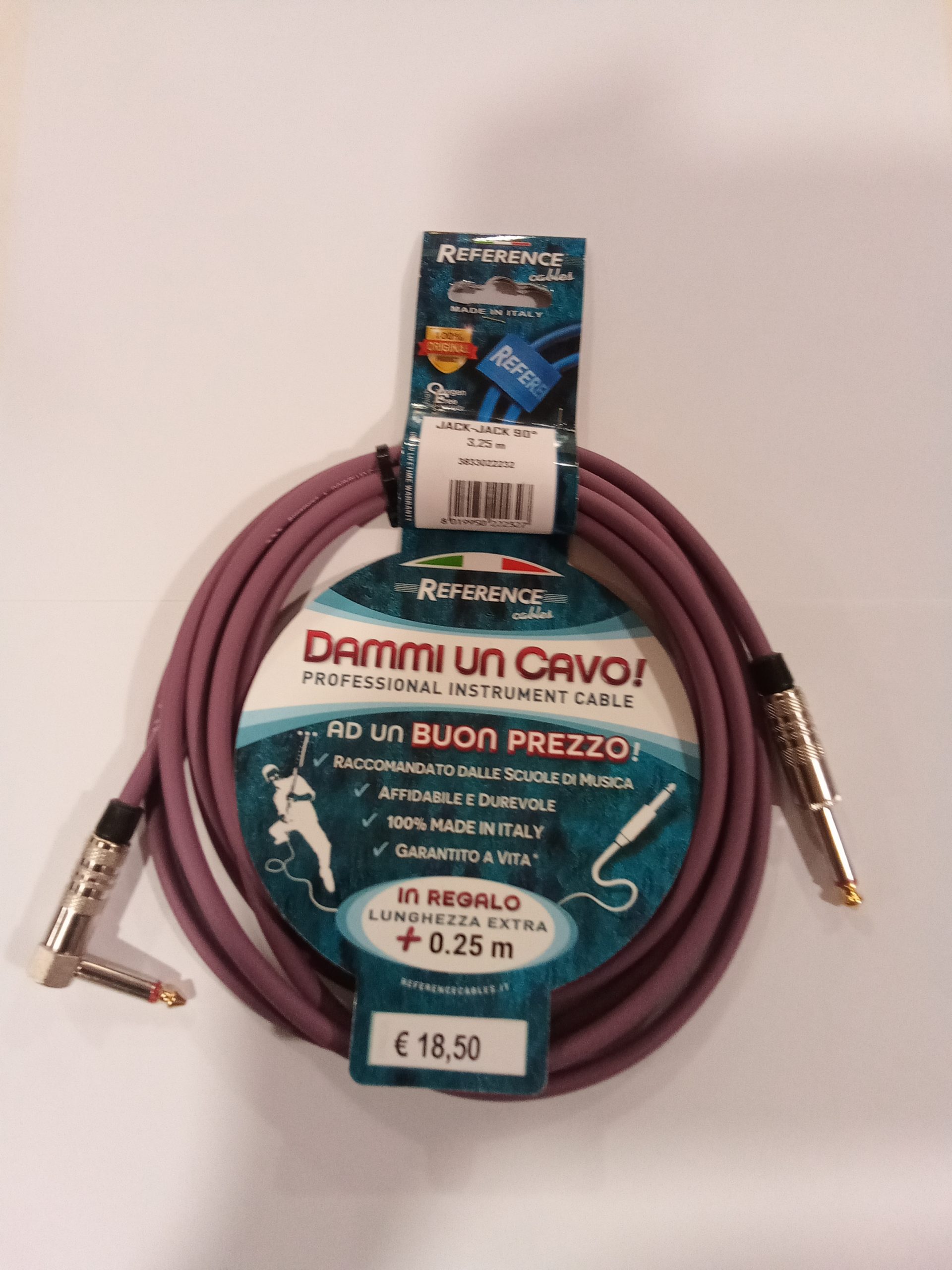 Reference Dammi Un Cavo cavo chitarra jack angolato 3,25 m