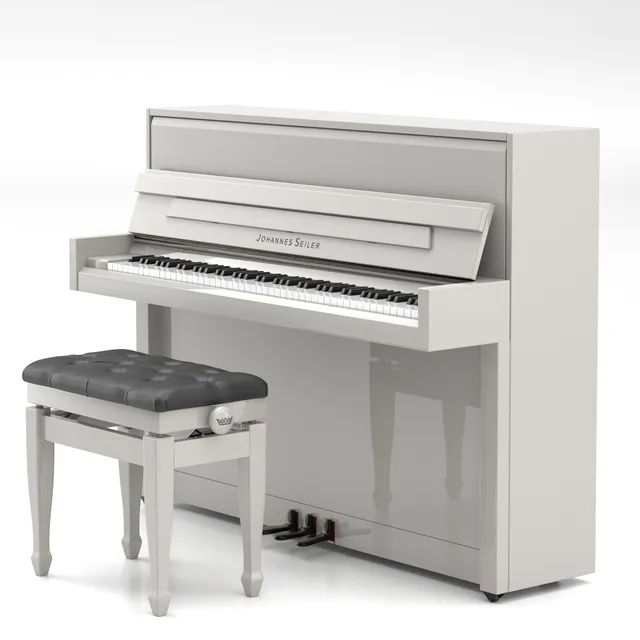 Johannes Seiler GS-110 BDR pianoforte verticale nero lucido