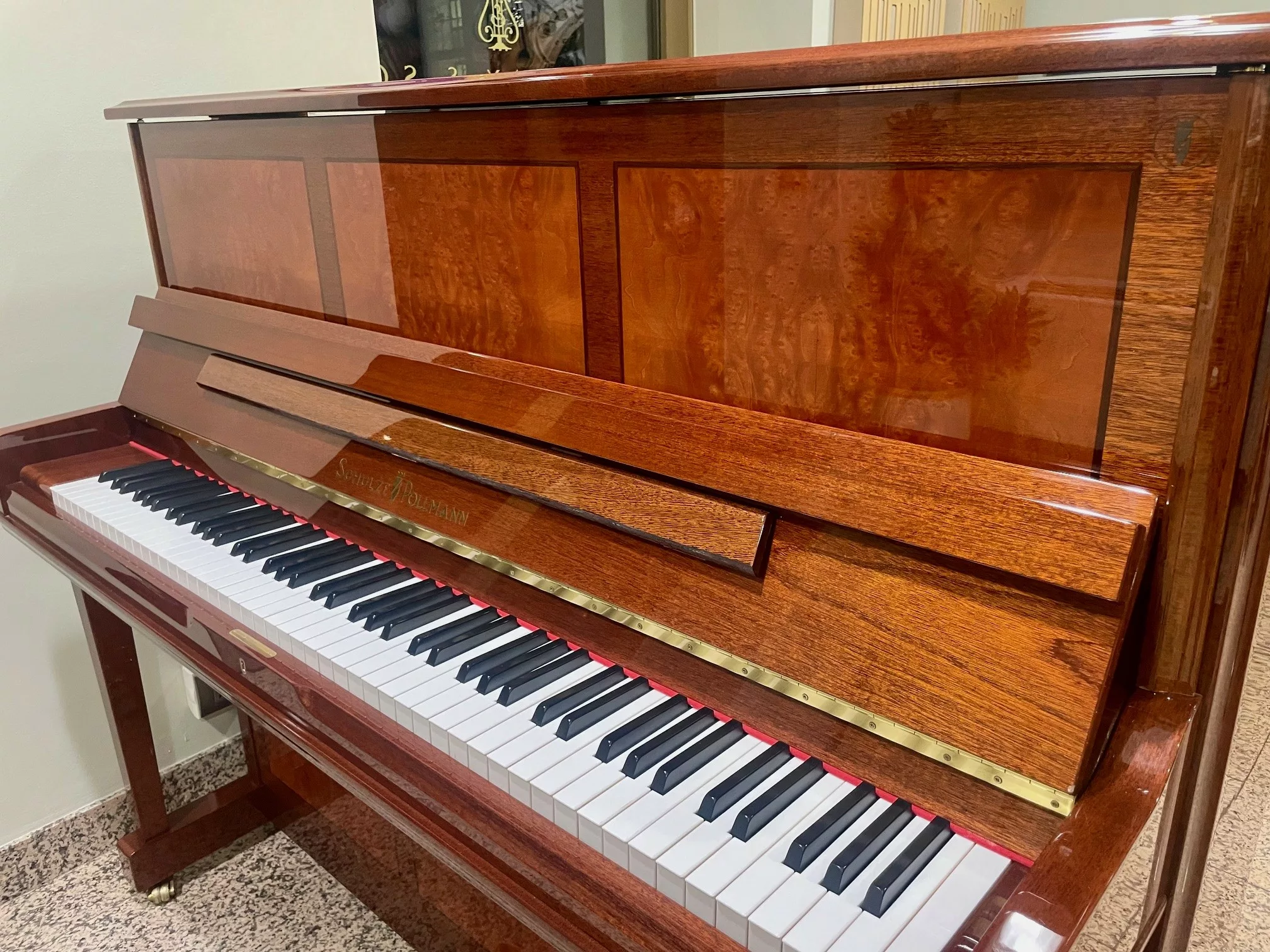 Schulze Pollmann 126 Masterpiece pianoforte verticale mogano 126 cm