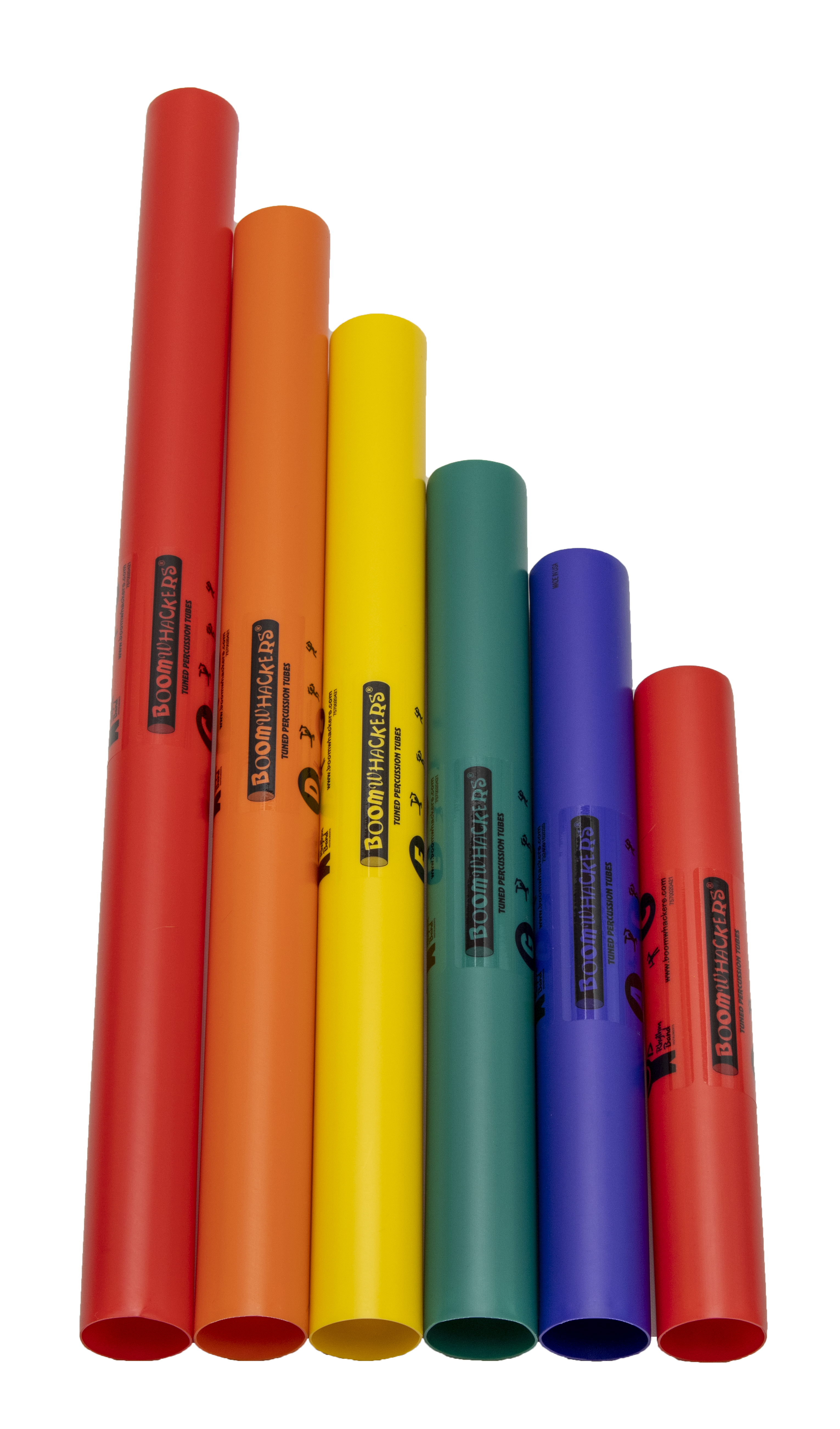 Boomwhackers Tuned Percussion BWPG tubi 6 note pentatonici