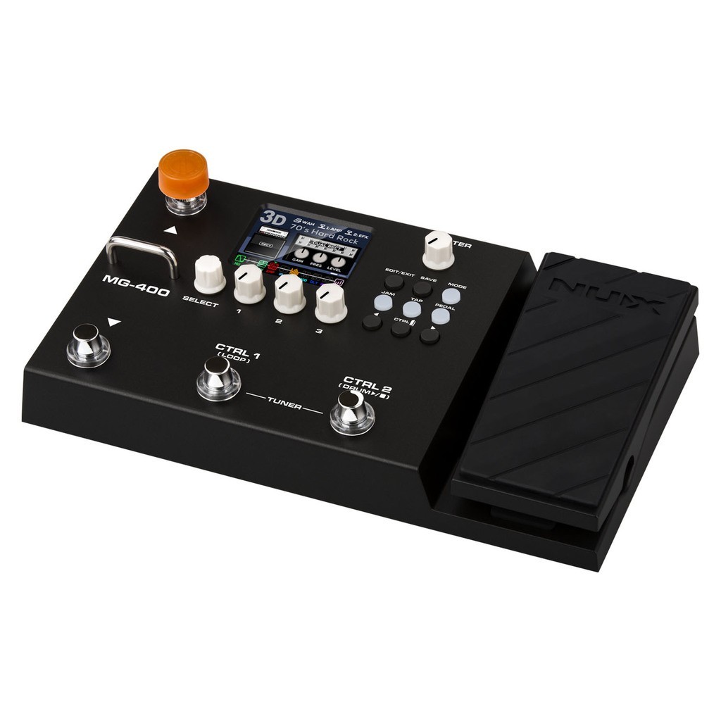 NUX MG-400 pedaliera multieffetto chitarra e basso con looper