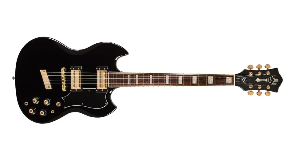 Guild Polara Kim Thayil chitarra elettrica nera