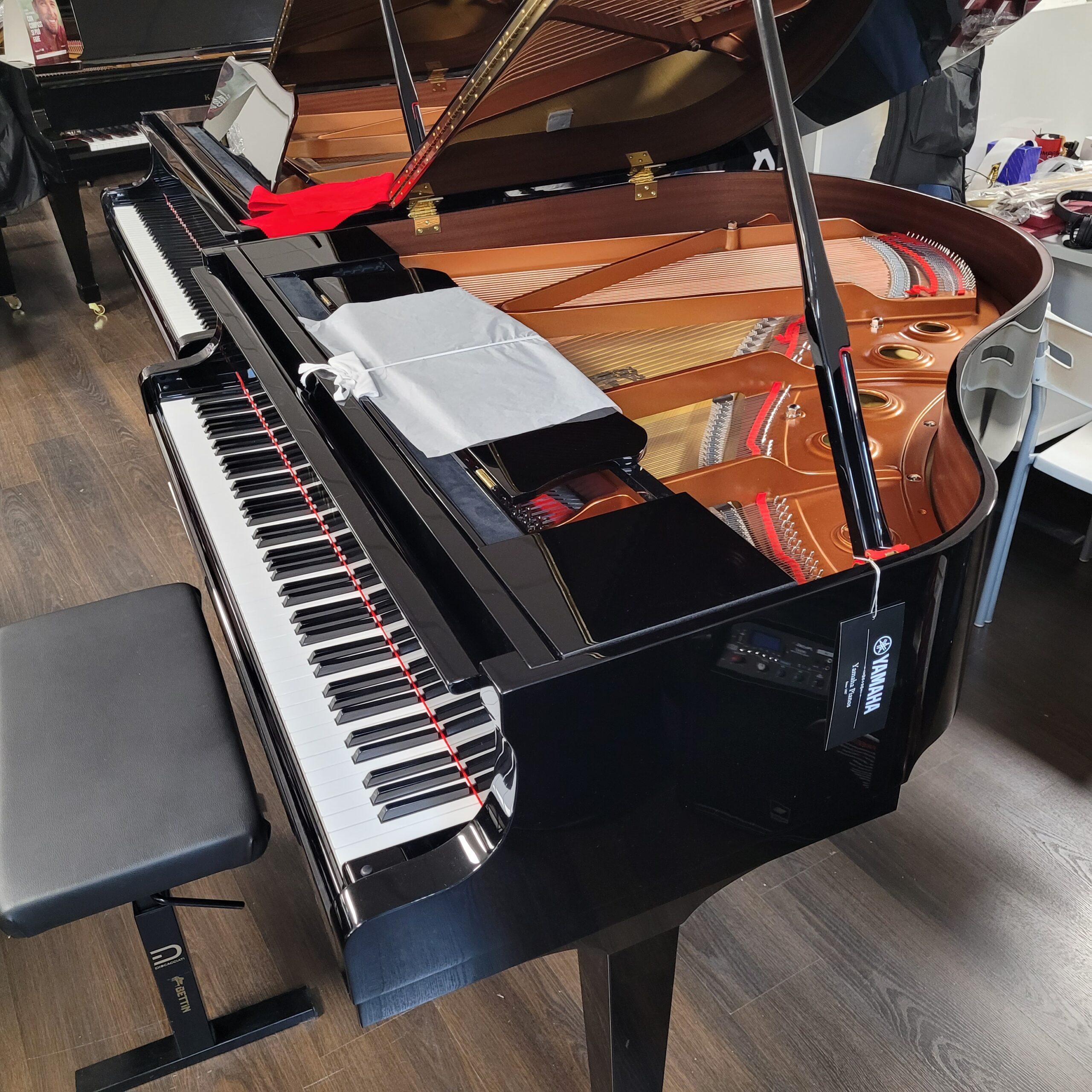 Yamaha GB1K SC3 Pianoforte a Coda Silent Nero Lucido