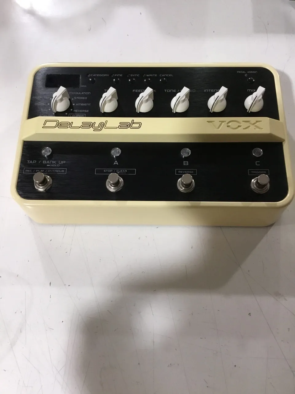 Vox DelayLab pedale delay stereo usato 30 effetti loop