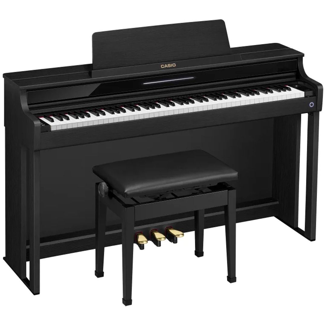 Casio AP-550 BK pianoforte digitale nero con panca 88 tasti