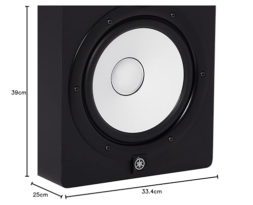 Yamaha HS8 Monitor Studio Attivo Nero 8" Biamplificato