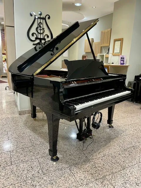 Steinway S-155 pianoforte a coda usato silent 155 cm