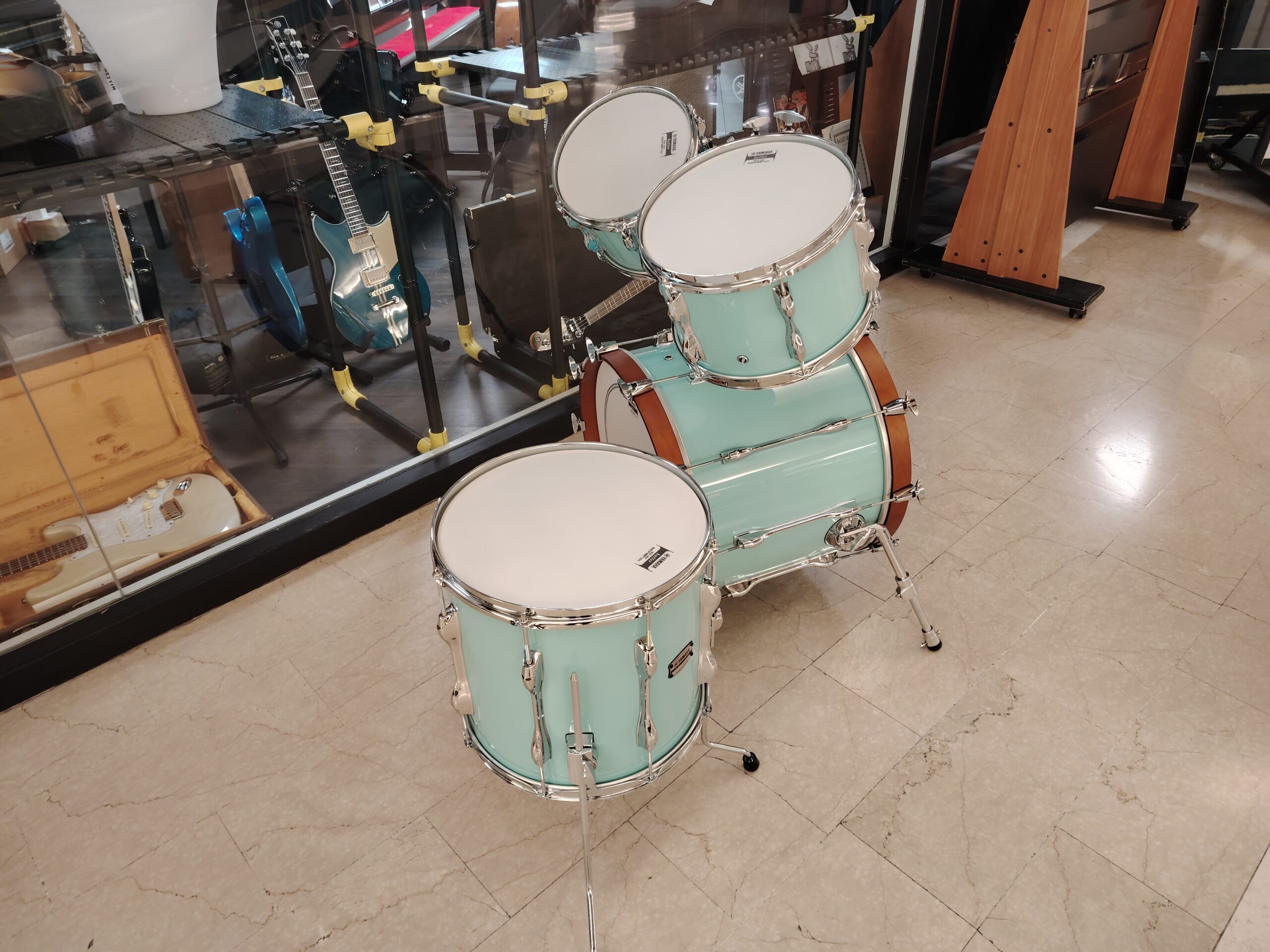 Yamaha Recording Custom Batteria Acustica Fusion Surf Green 20