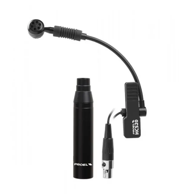 Proel HCS20 microfono condensatore per fiati
