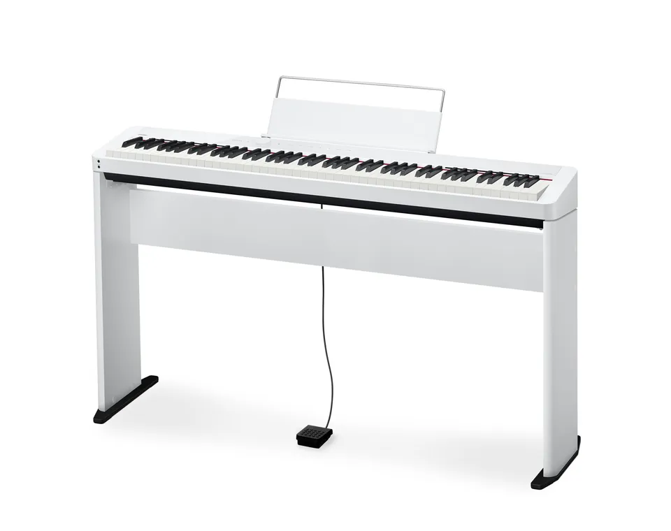 Casio PX-S1100 Pianoforte Digitale Bianco Bundle Bluetooth