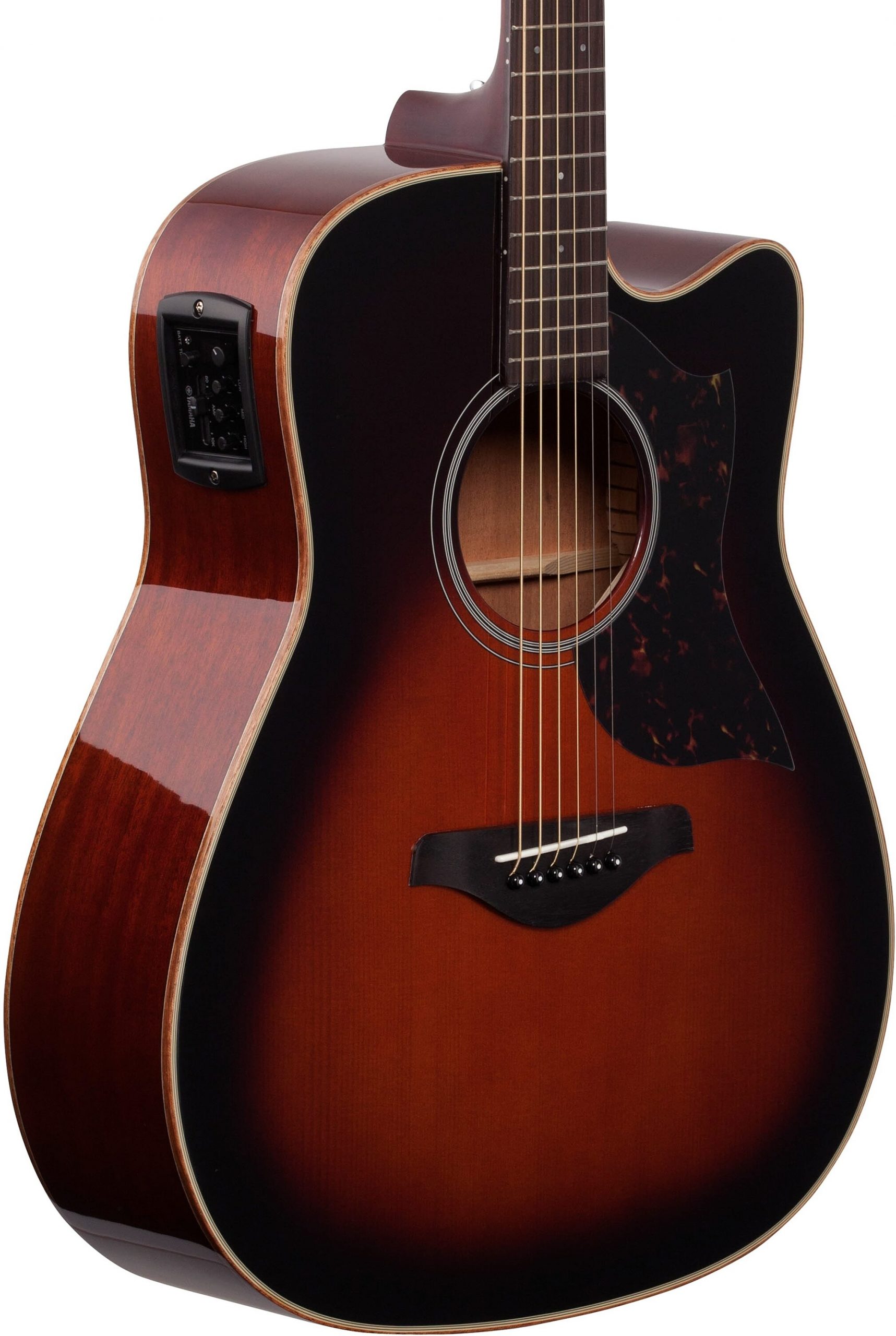 Yamaha A1M II Tobacco Brown chitarra acustica elettrificata