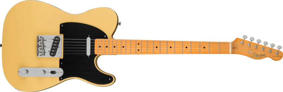 Squier Telecaster 40th chitarra elettrica Vintage Blonde