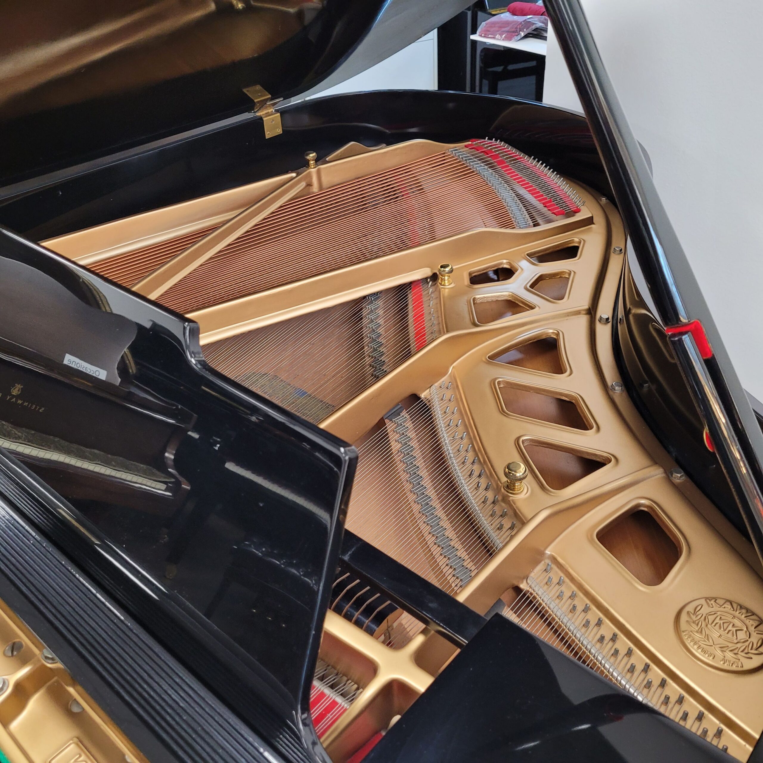 Kawai KG2 pianoforte mezza coda nero 176 cm revisionato