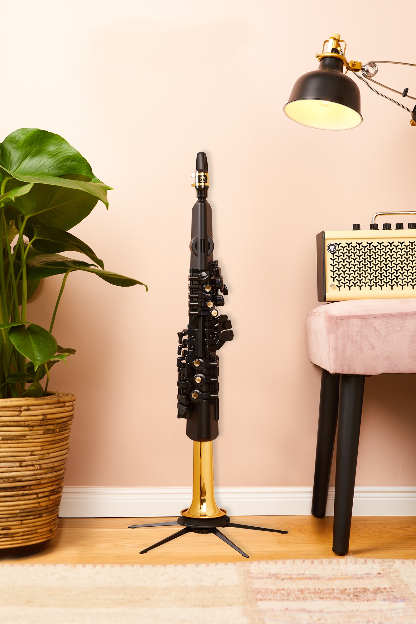 Yamaha YDS-150 Sax Elettronico con Campana Acustica e Cuffie