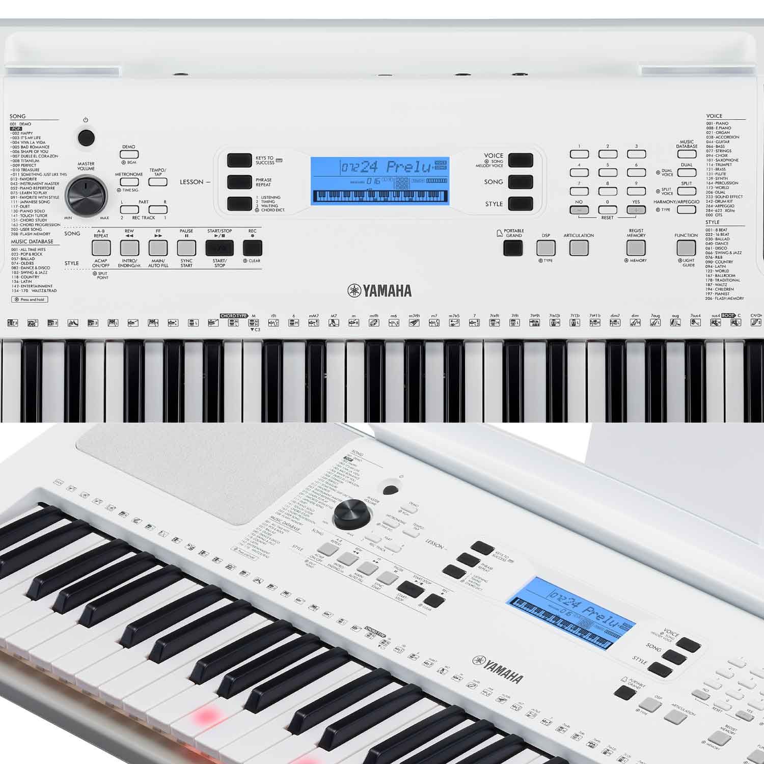 Yamaha EZ-300 tastiera luminosa 61 tasti touch
