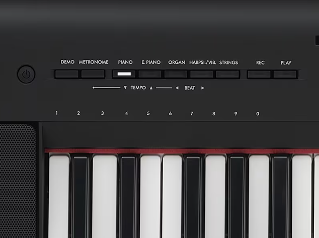 Yamaha Piaggero NP15 B Tastiera 61 Tasti Nera MIDI