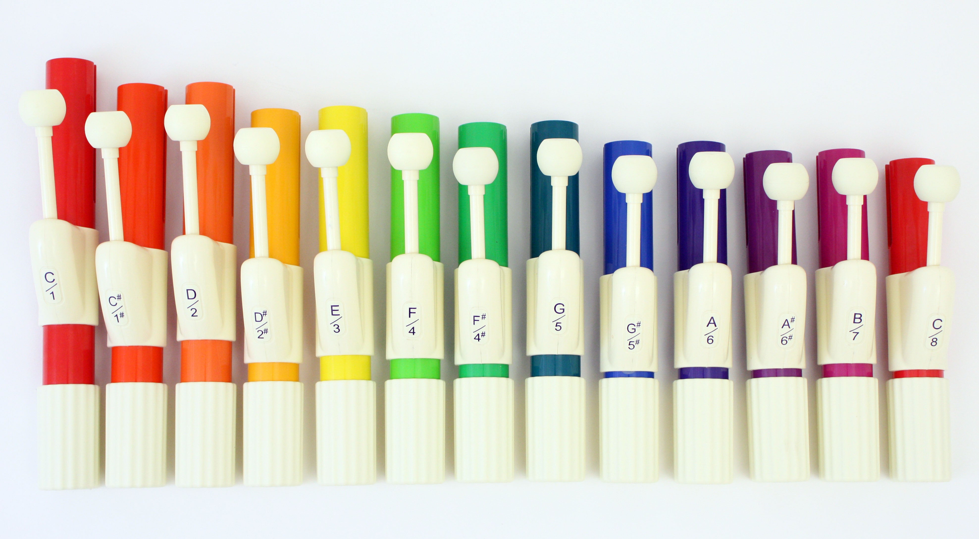 Boomwhackers Chroma-Notes CNC13 hand chime 13 note cromatiche