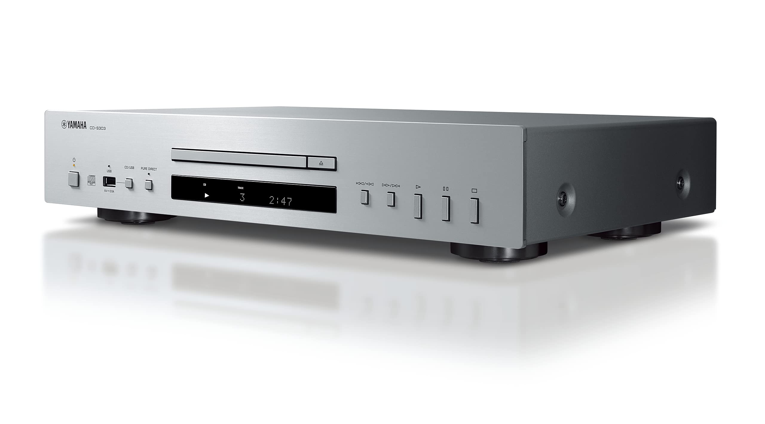Yamaha CD-S303 Lettore CD USB Hi-Res Nero