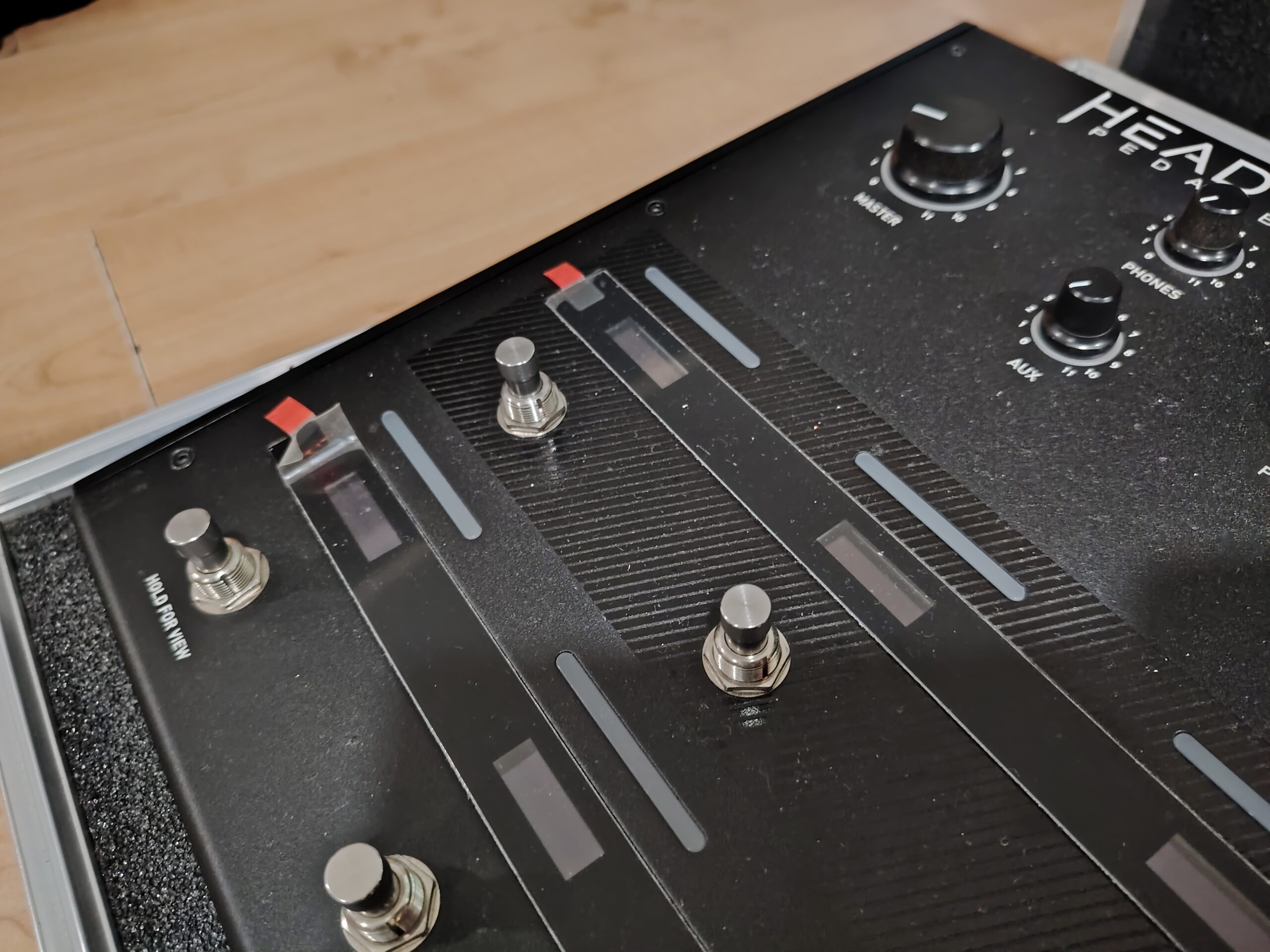 Headrush Pedalboard Pedaliera Multieffetto con Flight Case