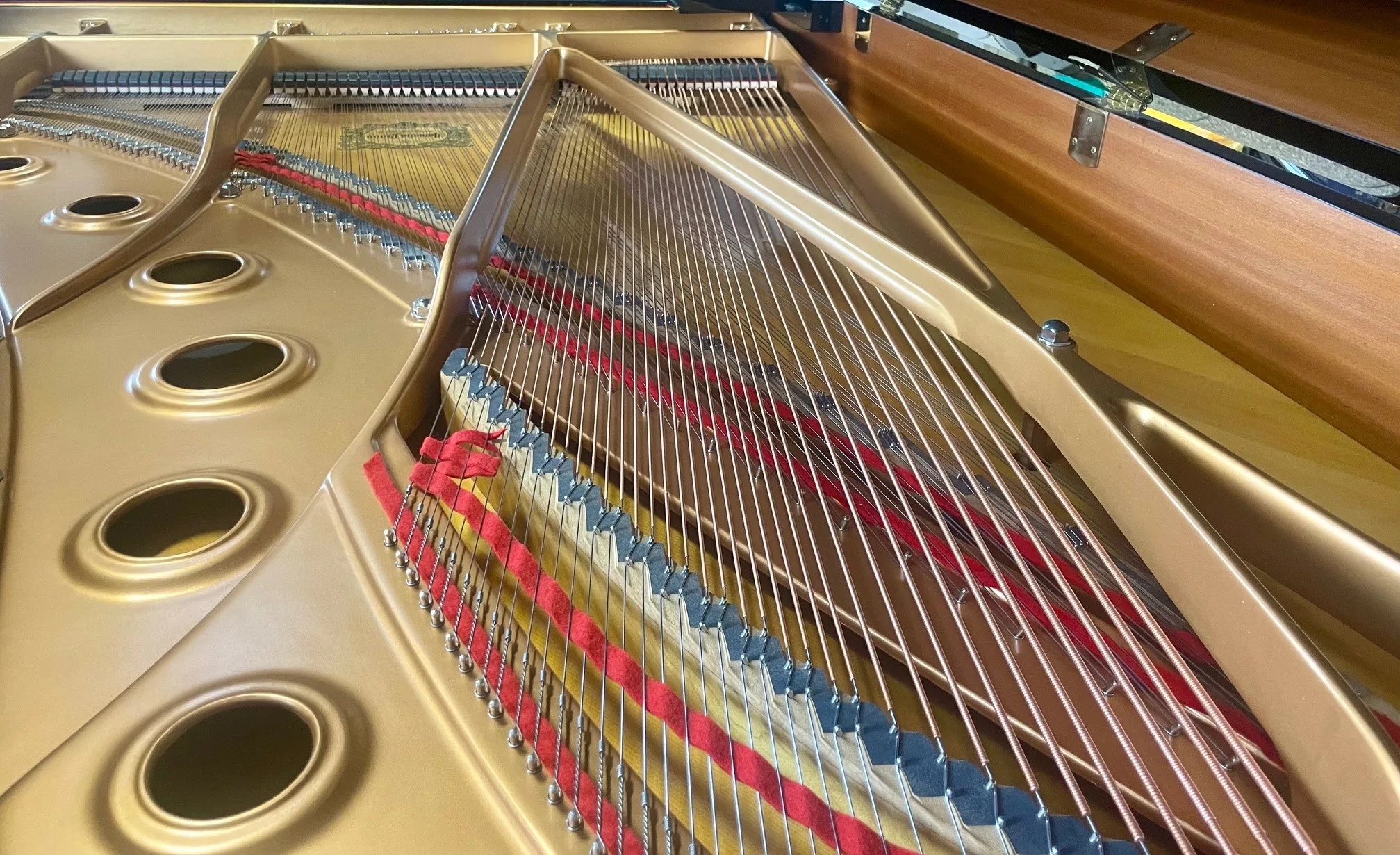 Yamaha C7 pianoforte a coda usato 227 cm nero lucido