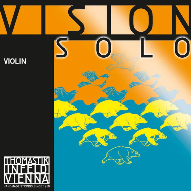 Thomastik Vision Solo Corde Violino 4/4 Set Acciaio