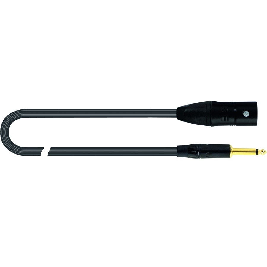 Quik Lok Just MJM 3M cavo microfonico XLR Jack 3 m