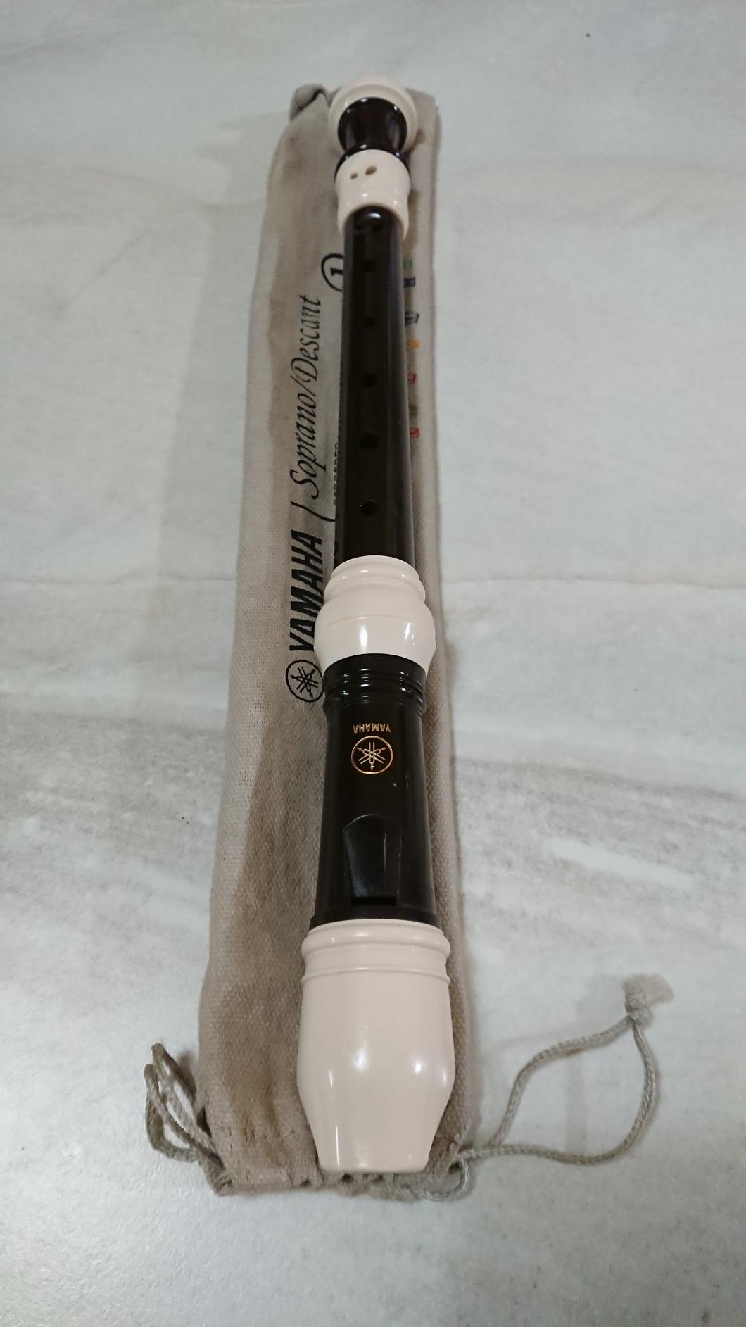 Yamaha YRS32B Flauto Dolce Soprano in Do Barocco Nero