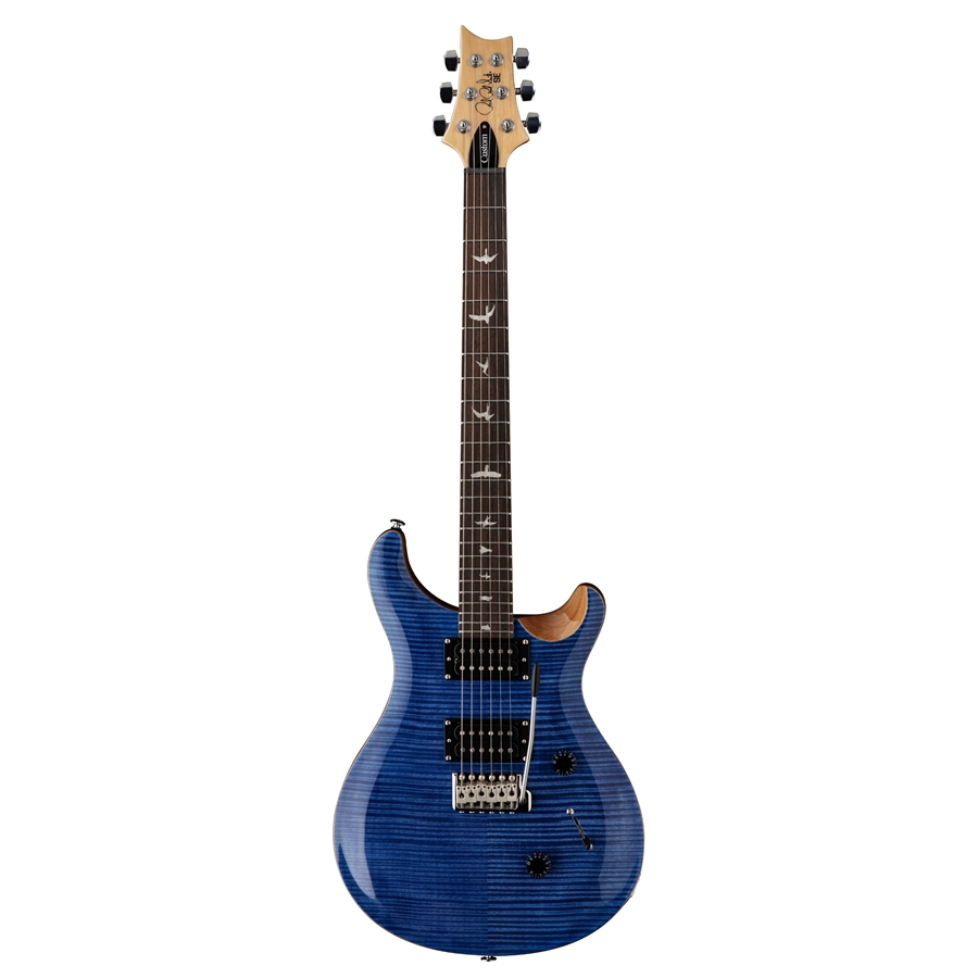 PRS SE Custom 24 Chitarra Elettrica Faded Blue 24 Tasti