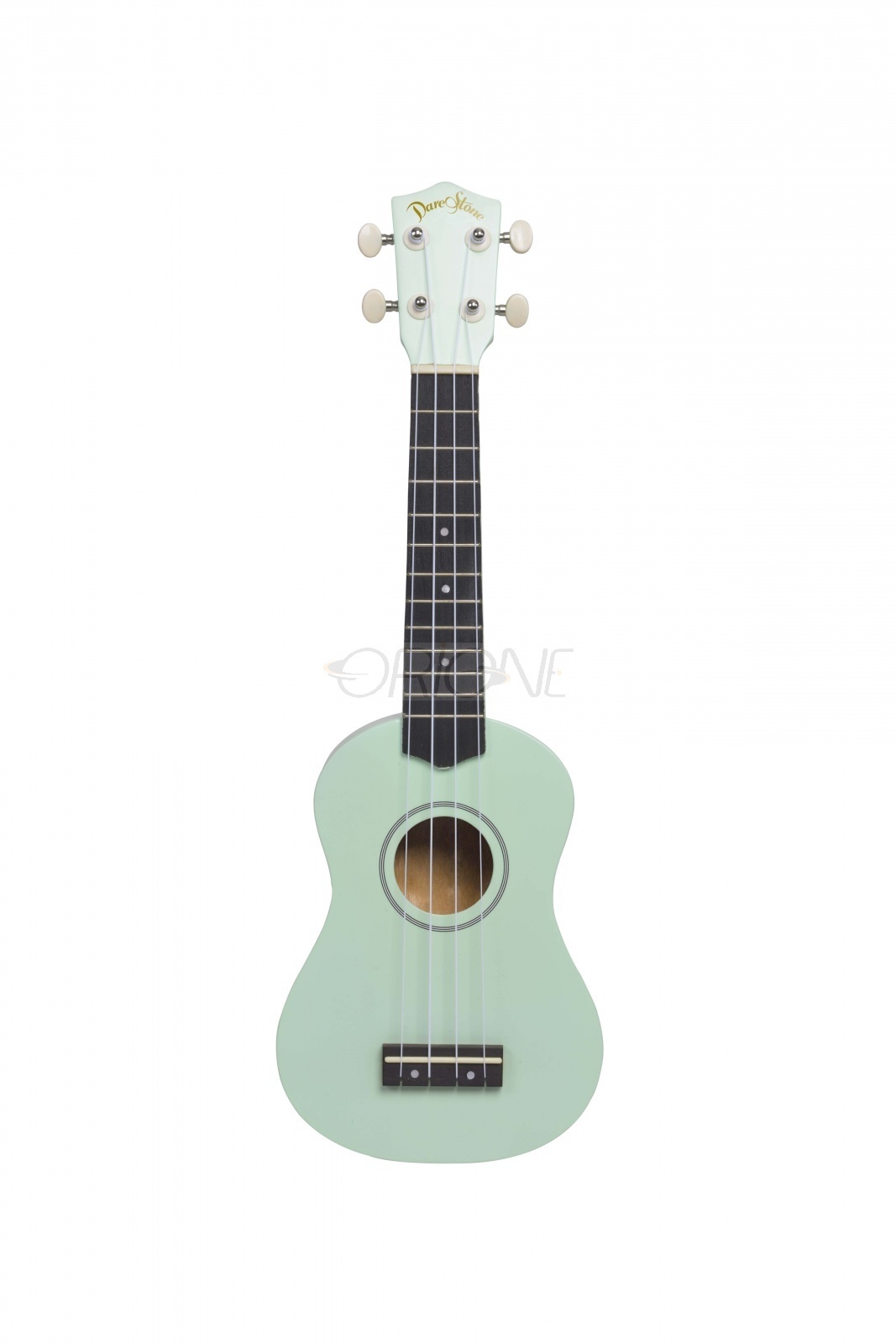 Darestone ukulele soprano verde-naturale con borsa