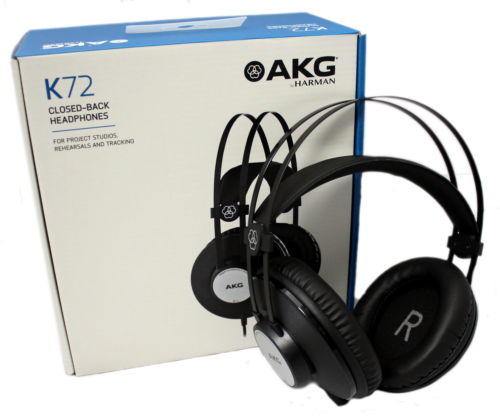 AKG K72 cuffia monitor chiusa over-ear 32 Ohm per studio