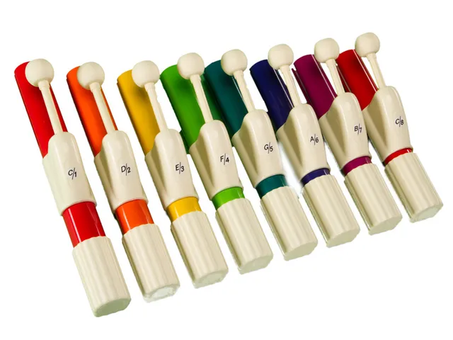 Boomwhackers Chroma-Notes CNC8 8 chimes Do maggiore con valigia