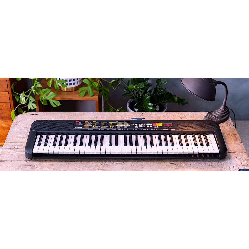 Yamaha PSR-F52 Tastiera Digitale 61 Tasti Nera 144 Voci